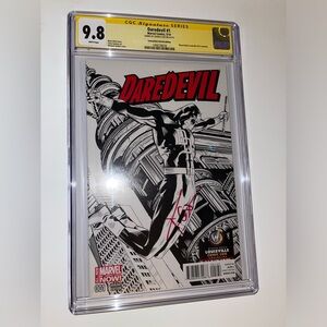 SOLD!! DAREDEVIL #1 CGC SS 9.8 LOUISVILLE CONVENTION VARIANT SIGNED CHARLIE COX
